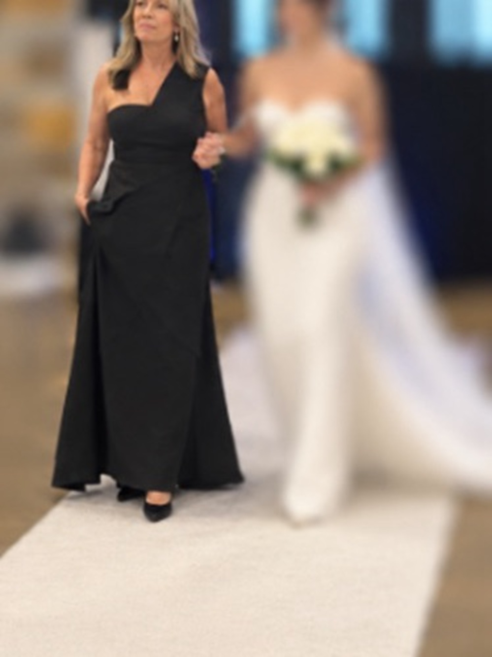 Black Evening Gown Dress size 12/14